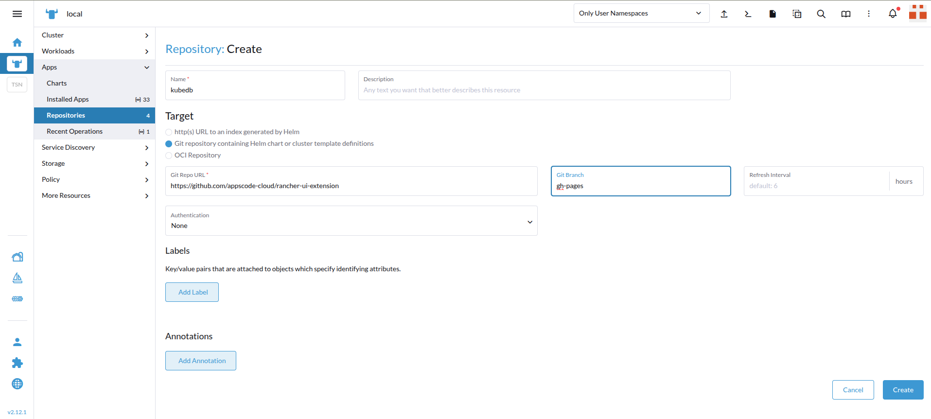 Repo Info
